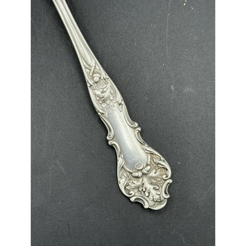Charter‎ Oak by 1847 Rogers Plate Silverplate Cold Meat Fork 8 3/8